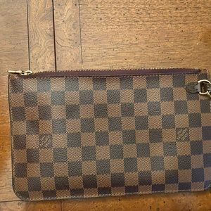 LV Never full wristlet